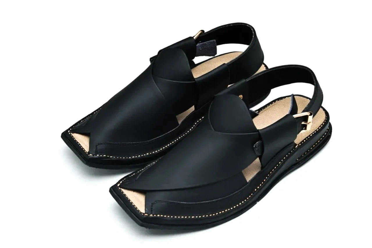 Peshawari Zalmi Chappal – black